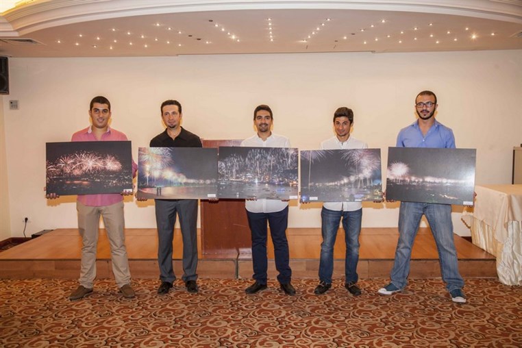 Jounieh International Festival 2014 Flies Fireworks Photo Contest Winners to Europe